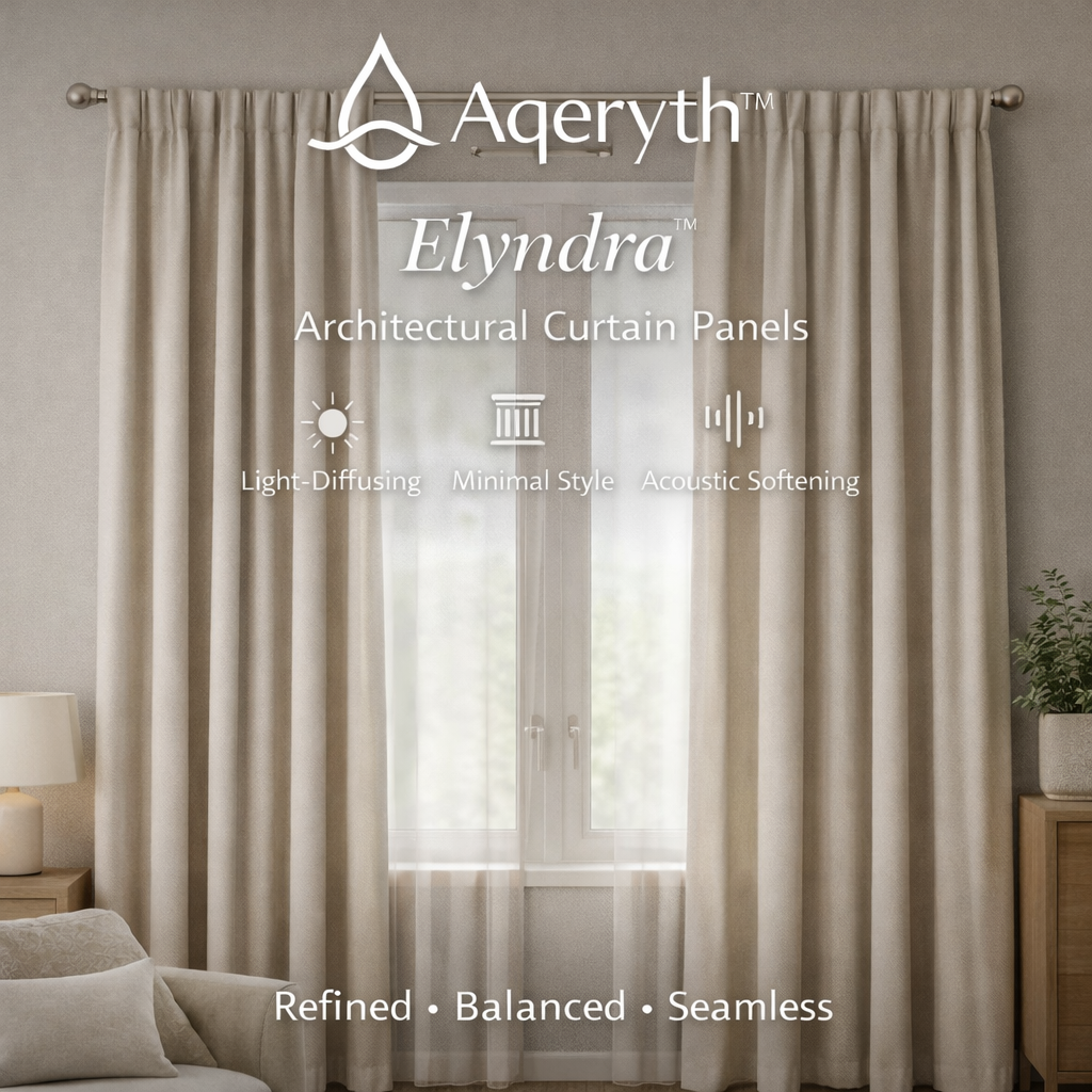 Aqeryth™ Elyndra™ Architectural Curtain Panels