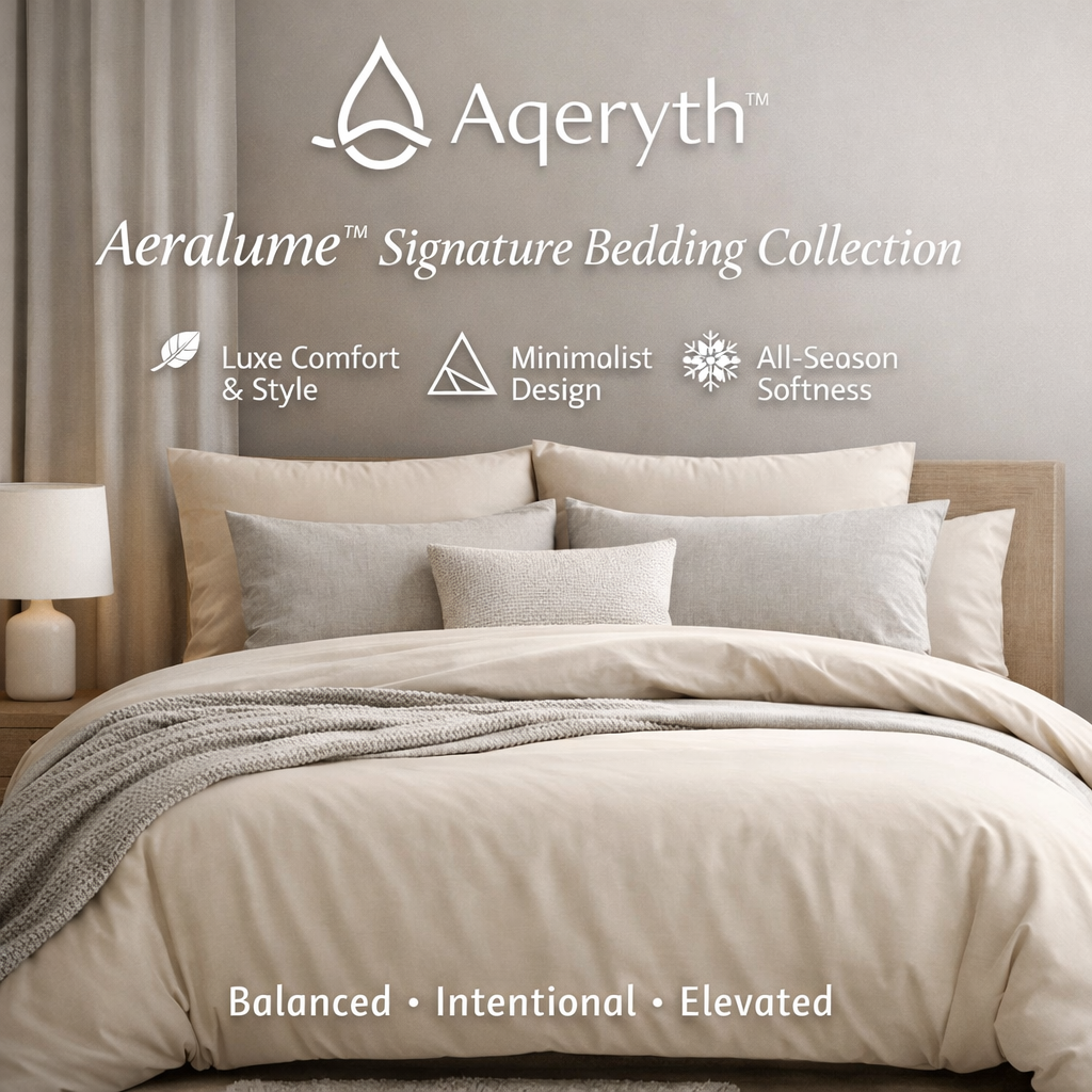 Aqeryth™ Aeralume™ Signature Bedding Ensemble