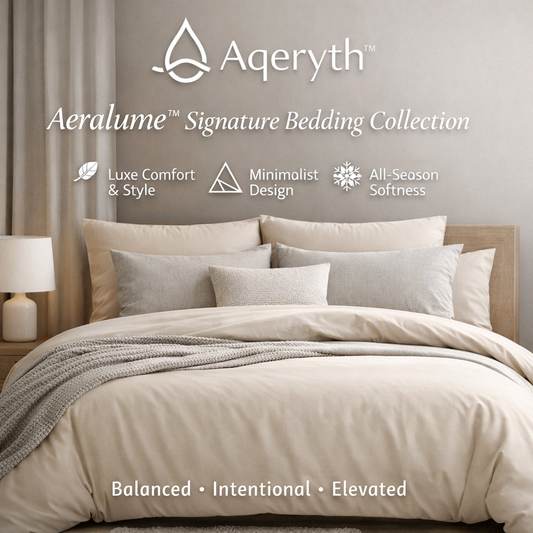 Aqeryth™ Aeralume™ Signature Bedding Ensemble