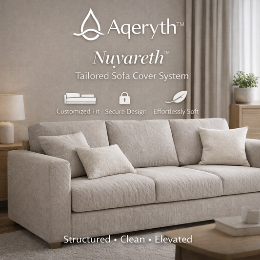 Aqeryth™ Nuvareth™ Tailored Sofa Cover System