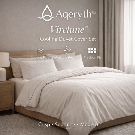 Aqeryth™ Virelune™ Cooling Duvet Cover Set